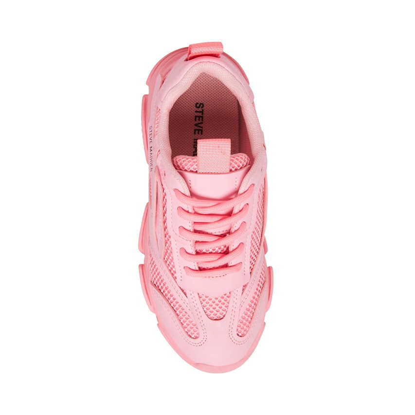 Pink Steve Madden Jpossess Kids' Sneakers | PH 0372ZVI